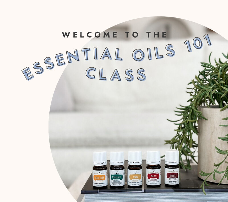 Essential Oils 101 class materials